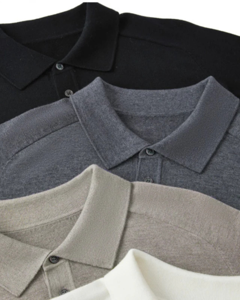 Polo van 100% premium wol