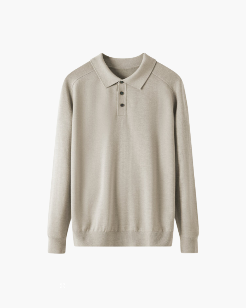 Polo van 100% premium wol