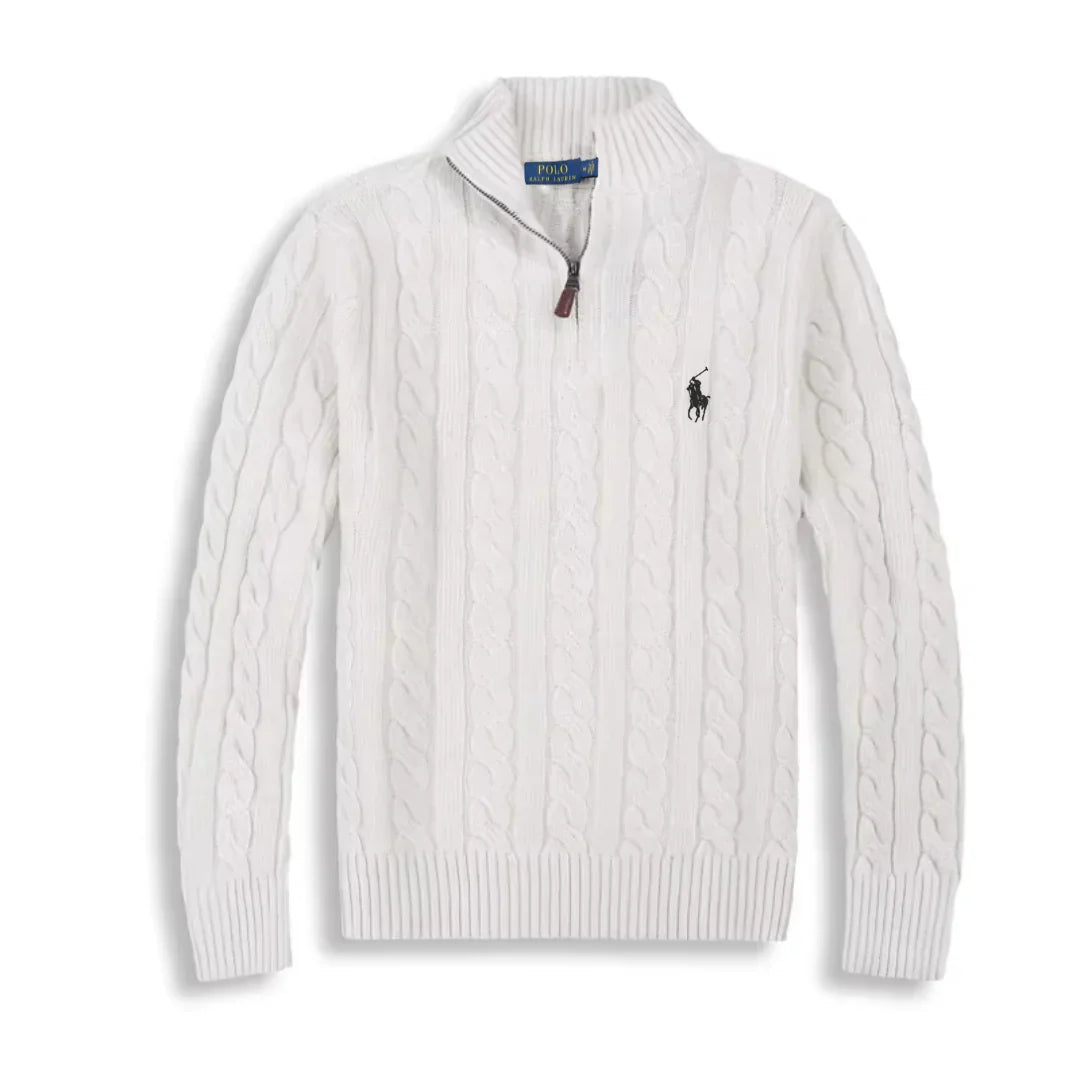 Pull Tricoté Homme R&amp;L® – Coton Premium